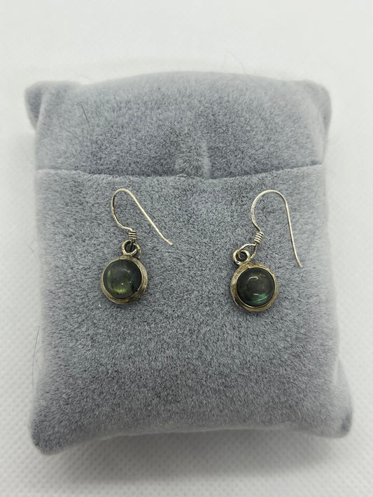 Boucle d'oreille Labradorite