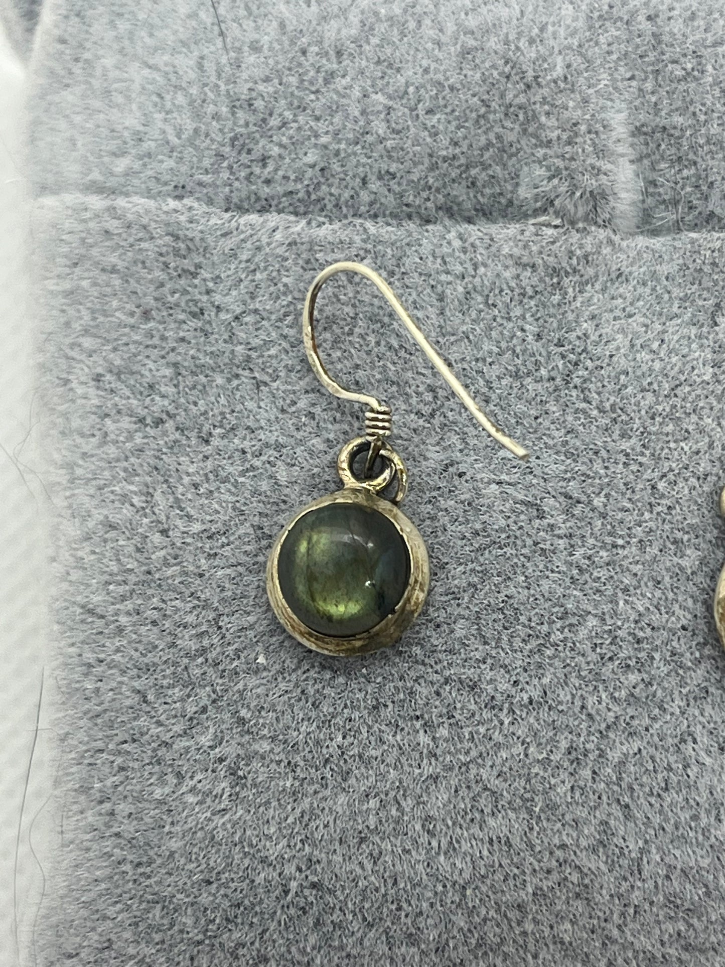 Boucle d'oreille Labradorite