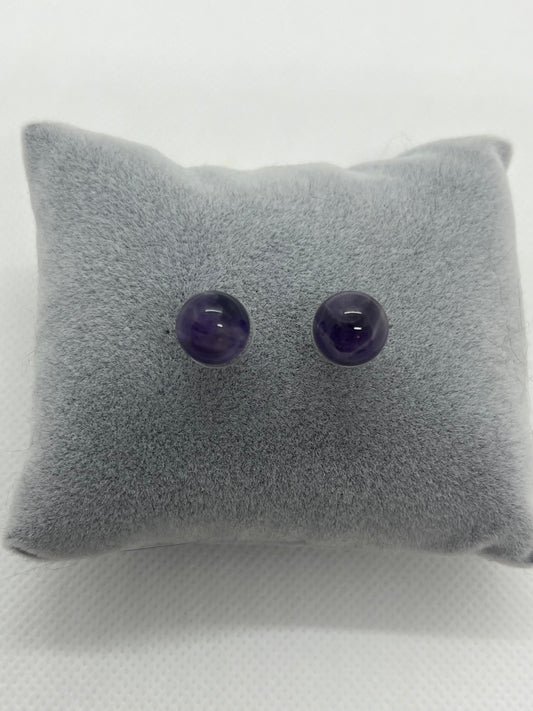 Boucle d'Oreille Améthyste
