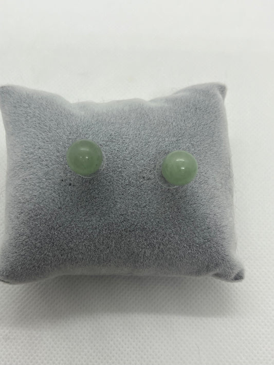 Boucle d'oreille Aventurine Verte