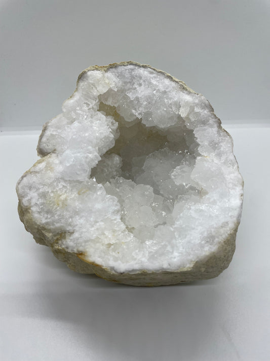 Géodes Quartz Blanc